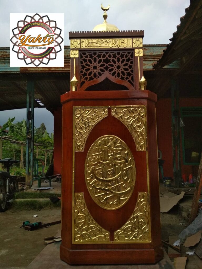 Mimbar Masjid Custom Yahro Art