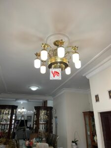 Lampu Nabawi Kuningan Diameter : 100 Cm