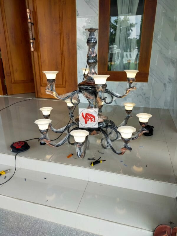 Lampu Robyong Tembaga Kuningan