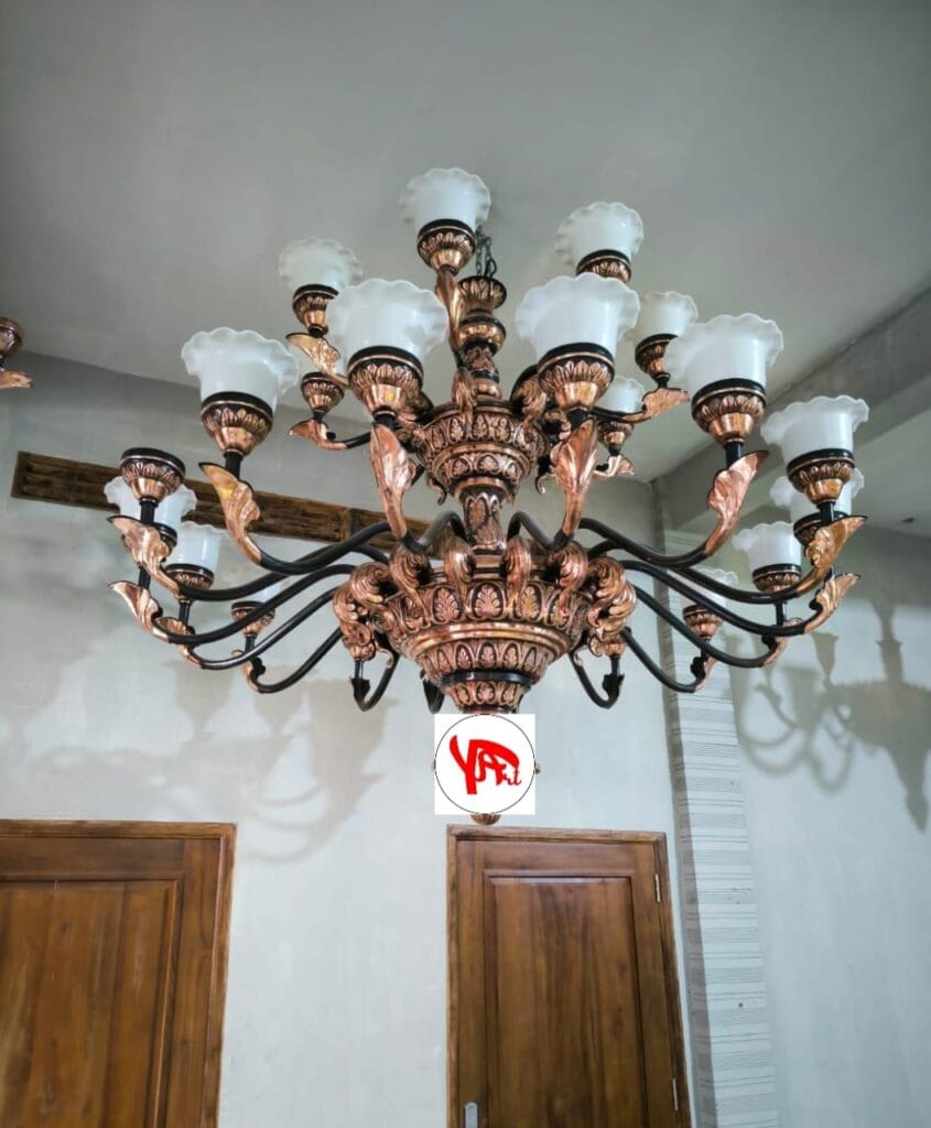 Lampu Joglo Tembaga