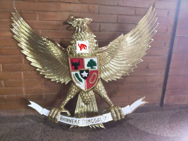 jual lambang garuda kuningan