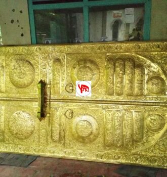 Jual Replika Pintu Kabah Kuningan Ukiran Tangan