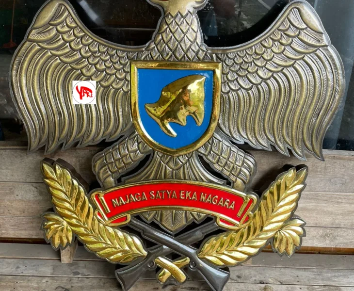 kerajinan tembaga dan kuningan,kerajinan tembaga kuningan,pusat kerajinan tembaga dan kuningan,kerajinan tembaga kuningan boyolali Logo Najaga Satya Eka Nagara Karya Yahro Art