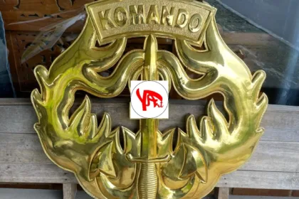 Logo Tembaga Kuningan Custom Logo Komando Kuningan Custom