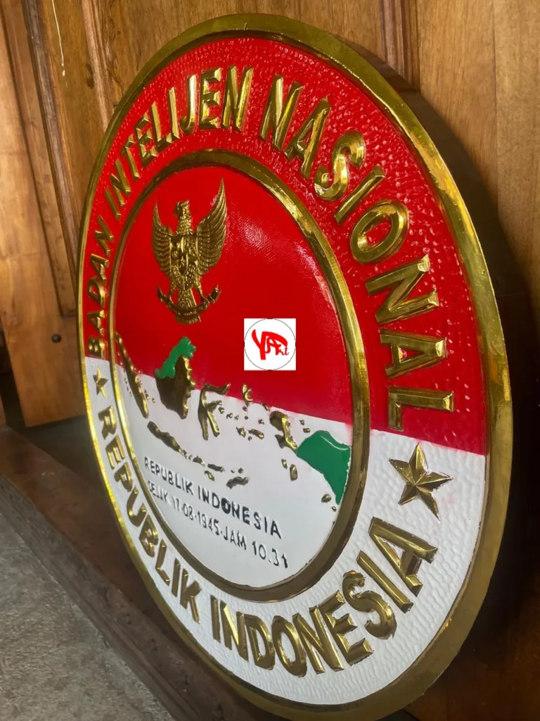 Pusat Kerajinan Logo BIN Custom Kuningan