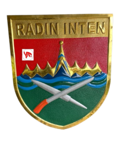 Logo Custom Kuningan Lambang KODAM Radin Inten