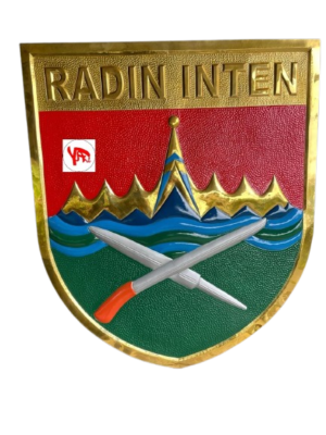 Logo Custom Kuningan Lambang KODAM Radin Inten