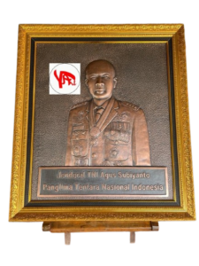 Relief Tembaga Custom Jenderal TNI Agus Subiyanto