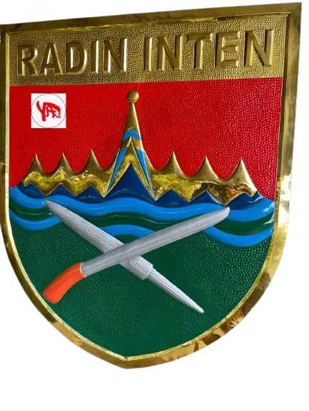 Logo Custom Kuningan Lambang KODAM Radin Inten