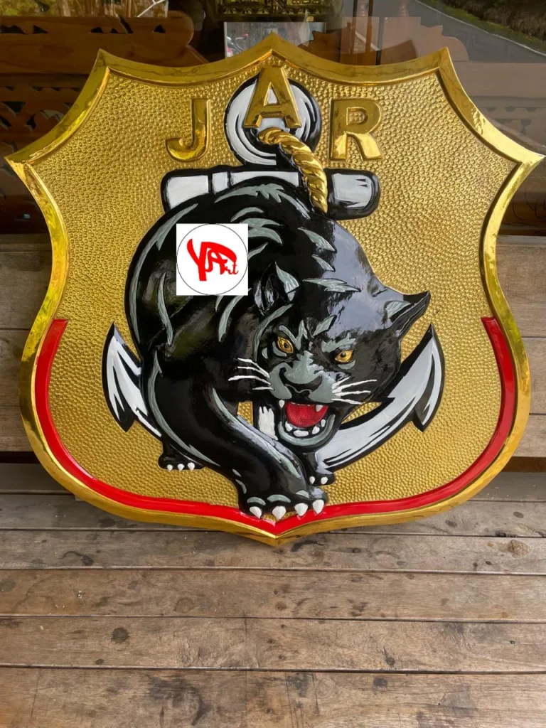 Jasa Pembuatan Logo Custom Bahan Kuningan