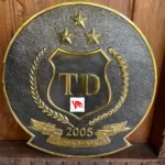 Pengrajin Logo Kuningan Akpol Custom