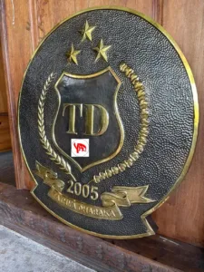 Pengrajin Logo Kuningan Akpol Custom Pengrajin Logo Kuningan Akpol Custom