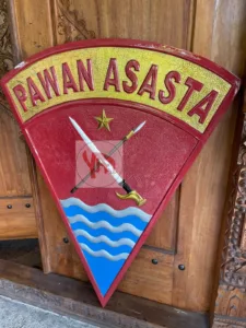 Kerajinan Logo Kuningan Yonif TP 832/Pawan Asasta Custom Desain & Ukuran Kerajinan Logo Kuningan Yonif TP 832/Pawan Asasta Custom Desain & Ukuran
