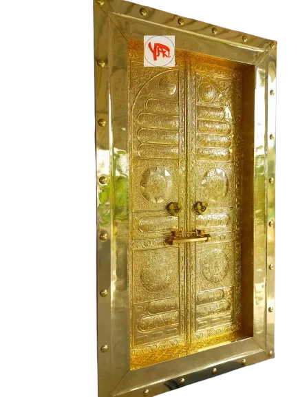 Pengrajin Pintu Ka'bah Kuningan Custom Pengrajin Pintu Ka'bah Kuningan Custom