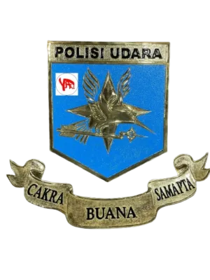 Pusat Pembuatan Logo Polisi Udara Kuningan Custom