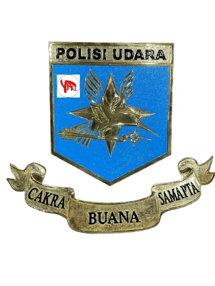 Pusat Pembuatan Logo Polisi Udara Kuningan Custom