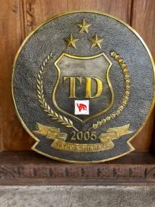 Pengrajin Logo Kuningan Akpol Custom Pengrajin Logo Kuningan Akpol Custom