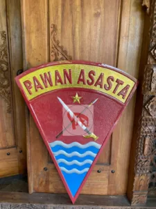 Kerajinan Logo Kuningan Yonif TP 832/Pawan Asasta Custom Desain & Ukuran Kerajinan Logo Kuningan Yonif TP 832/Pawan Asasta Custom Desain & Ukuran