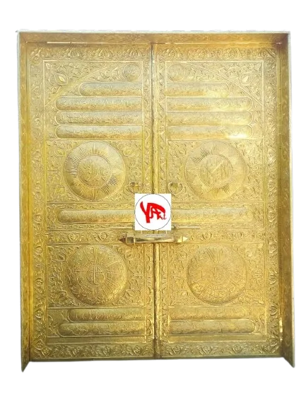 Jual Replika Pintu Ka'bah Kuningan Custom Ukuran