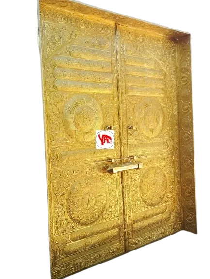 Jual Replika Pintu Ka'bah Kuningan Custom Ukuran