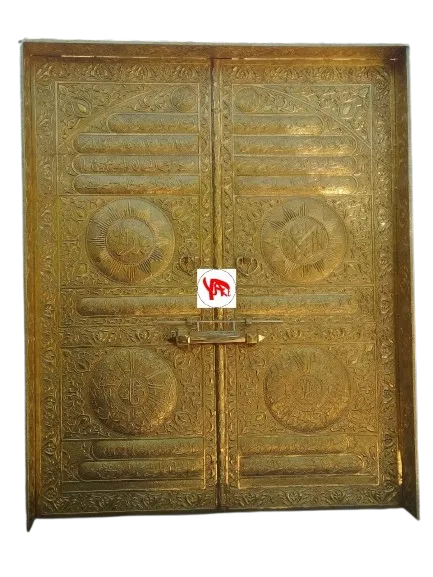 Jual Replika Pintu Ka'bah Kuningan Custom Ukuran