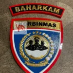 Kerajinan Lambang Korbinmas Baharkam Polri Custom Kuningan