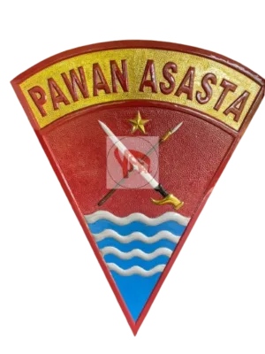 Pengrajin Logo Timbul Tembaga & Kuningan Korem 163 Pawan Asasta