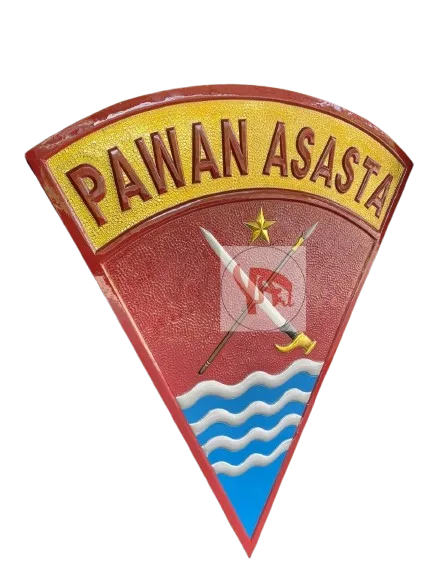 Pengrajin Logo Timbul Tembaga & Kuningan Korem 163 Pawan Asasta